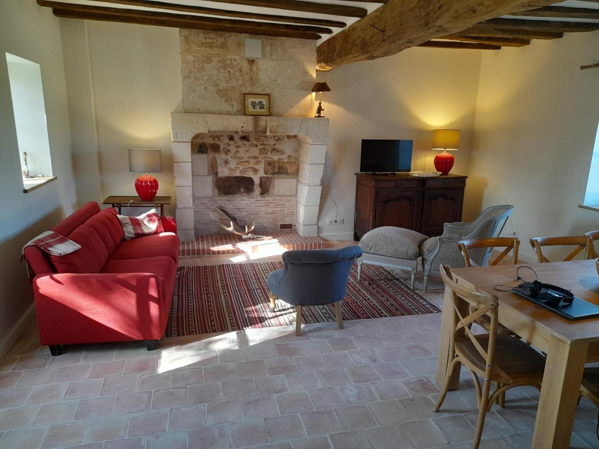 Le Puits Renaissance - Gites De Caractere Et Piscine Chauffee Chambourg-sur-Indre Luaran gambar